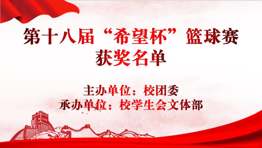 青春“篮”不住,热血不止步 —Beat365唯一官方网站第十八届“希望杯”篮球赛闭幕 青春“篮”不住,热血不止步 —Beat365唯一官方网站第十八届“希望杯”篮球赛闭幕