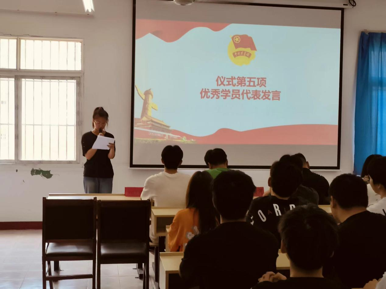 青春心向党，奋斗新征程 ——Beat365唯一官方网站第五期团课结业典礼暨入团仪式
