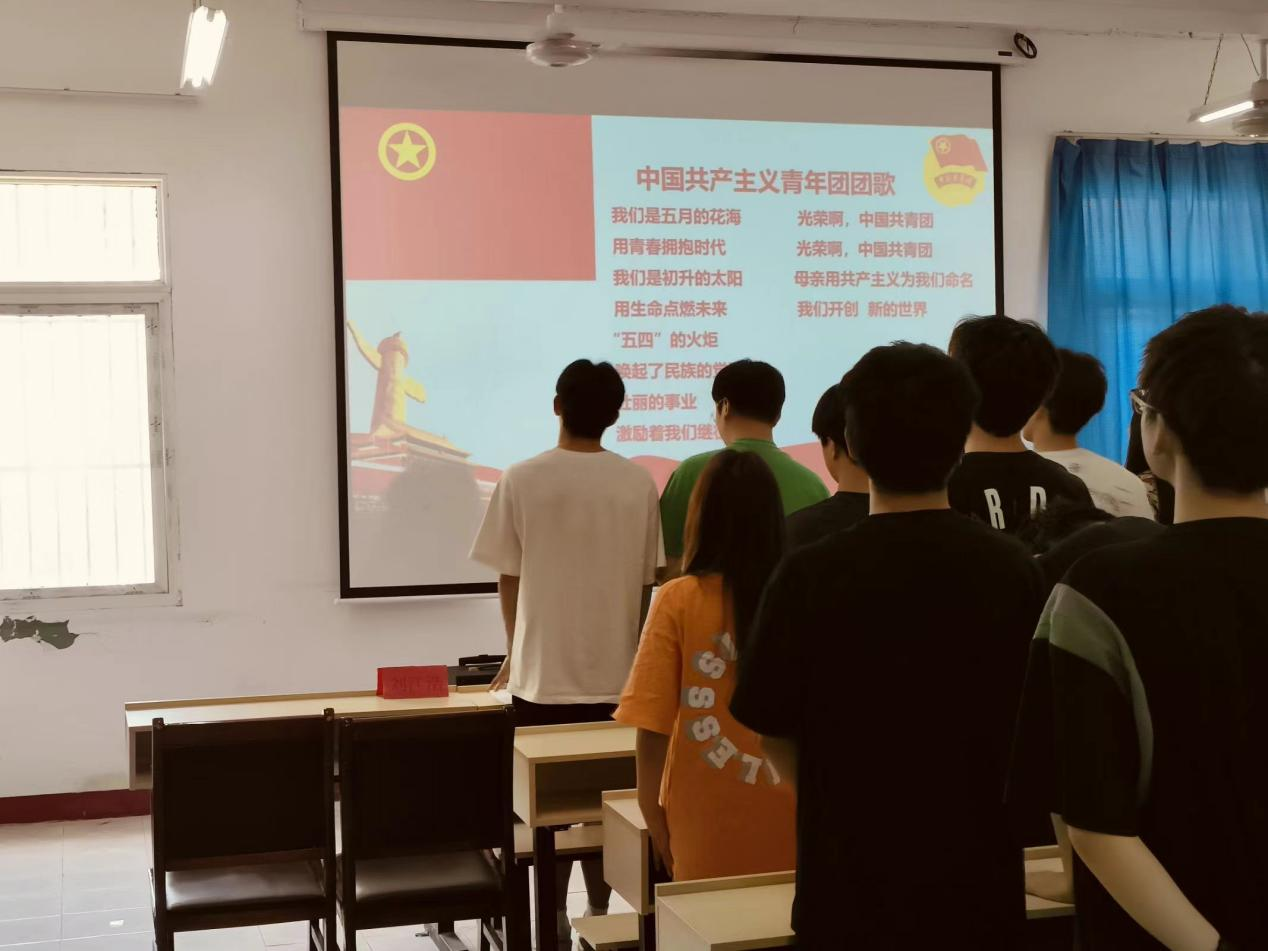 青春心向党，奋斗新征程 ——Beat365唯一官方网站第五期团课结业典礼暨入团仪式